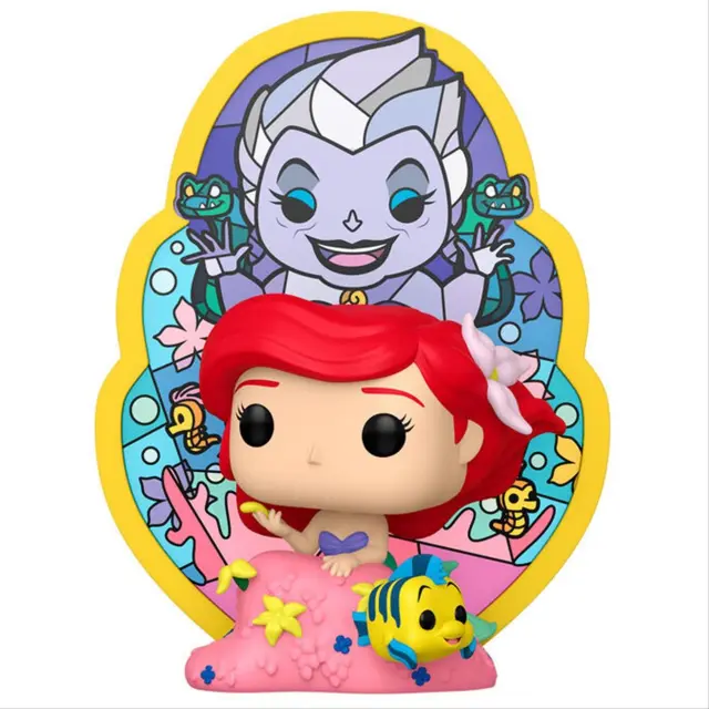 Φιγούρα Funko Pop! Deluxe: Little Mermaid - Ariel (Stained Glass) #1702 Vinyl Figure 2