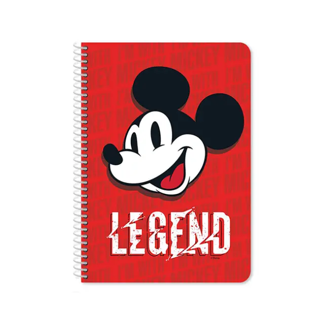 Diakakis Τετράδιο Σπιράλ Disney Mickey Mouse A4 2 θέματα (000562996) 2