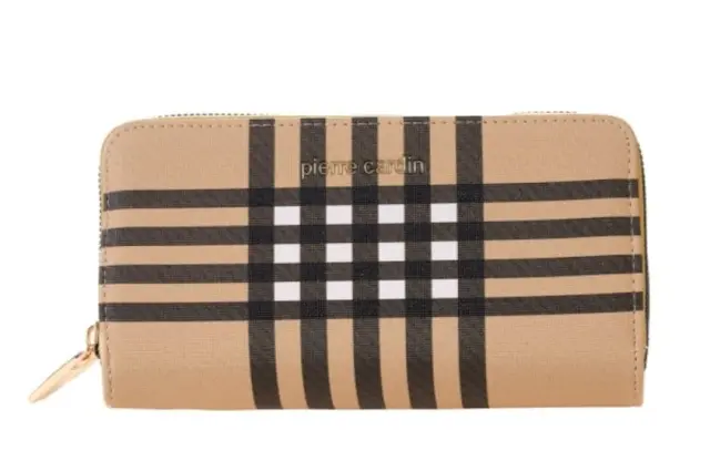 Γυναικείο πορτοφόλι Pierre Cardin καφέ ανοιχτό Wx16 8828