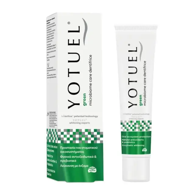 Yotuel Green Microbiome Care Toothpaste Λευκαντική Οδοντόκρεμα 100g