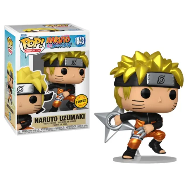 Φιγούρα Funko Pop! Animation: Naruto Shippuden - Naruto Uzumaki #1843 CHASE