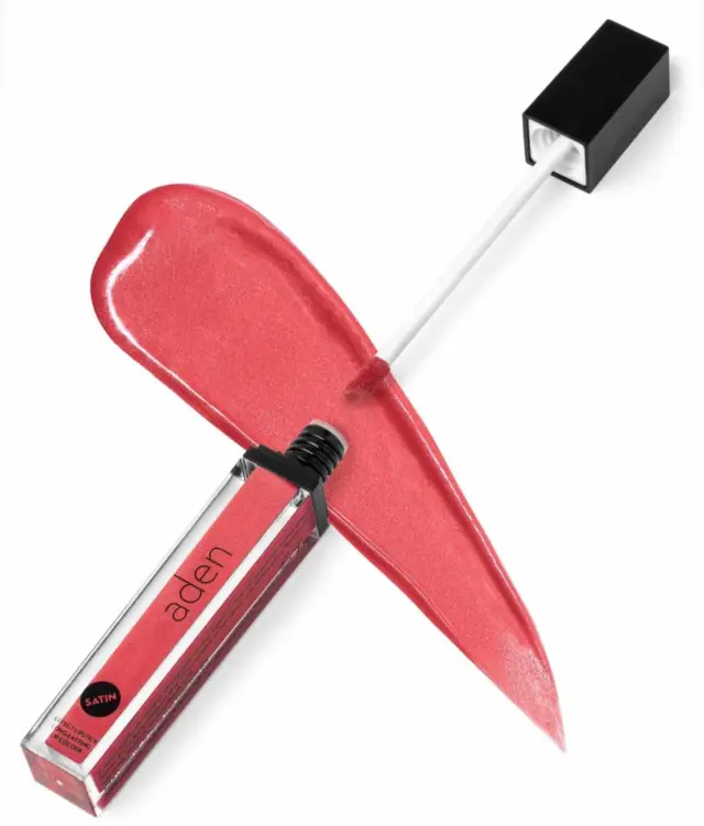 ADEN SATIN EFFECT LIPSTICK 05 BRIGHT CORAL 7ML 2