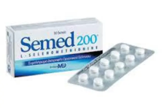 INTERMED Semed Οργανικό σελήνιο με τη μορφή της L-selenomethionine 30 Δισκία