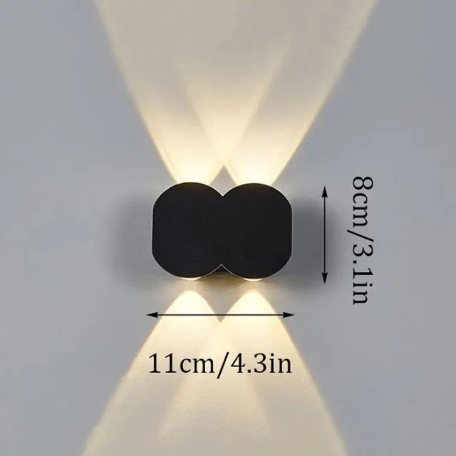 Επιτοίχιο φωτιστικό LED - Απλίκα - Warm White - 1002-4 - 941020 2