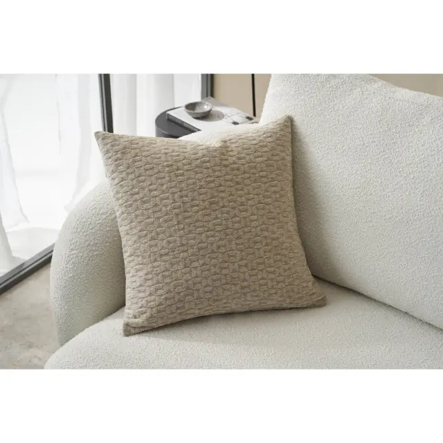Μαξιλαροθήκη Διακόσμησης Gofis Home Ondine 20-05-184/06 Beige 50x50