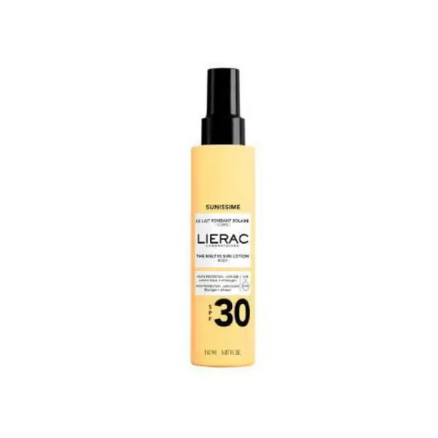 Lierac Sunissime The Melt-in Sun Body Lotion Το Αντηλιακό Γαλάκτωμα Σώματος Που Λιώνει Στην Επιδερμίδα SPF30 150ml