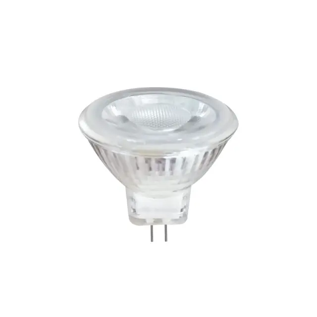 LED SMD ΓΥΑΛΙΝΟ 2,5W 3000K 12V AC/DC 200LM RA80 30000HRS 30° 1xG4 MR11 / MR11283512CWW