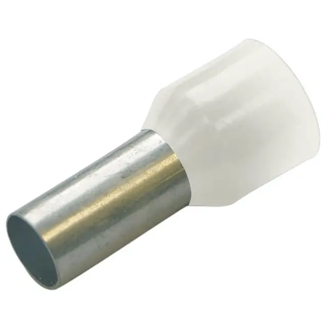 Insulated ferrule 0.5/8 white