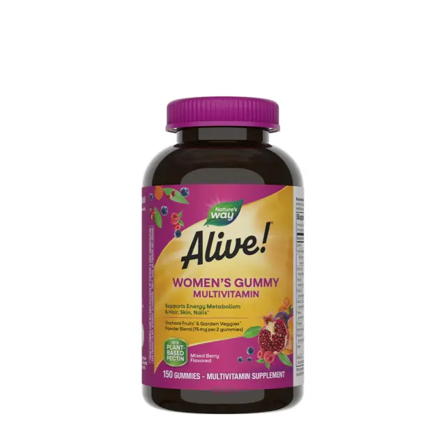 Nature's Way Alive!® Women’s Gummy Multivitamin Mixed Berry, 150 Gummies