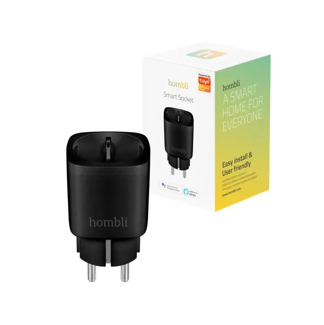 Hombl- Smart Socket (EU), Blac- Home and Kitchen