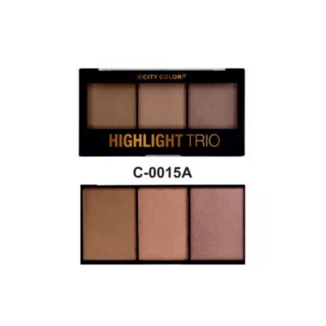 City Color Highlight Palette 2 x 5,35 gr + 1 x 4,55 gr 2