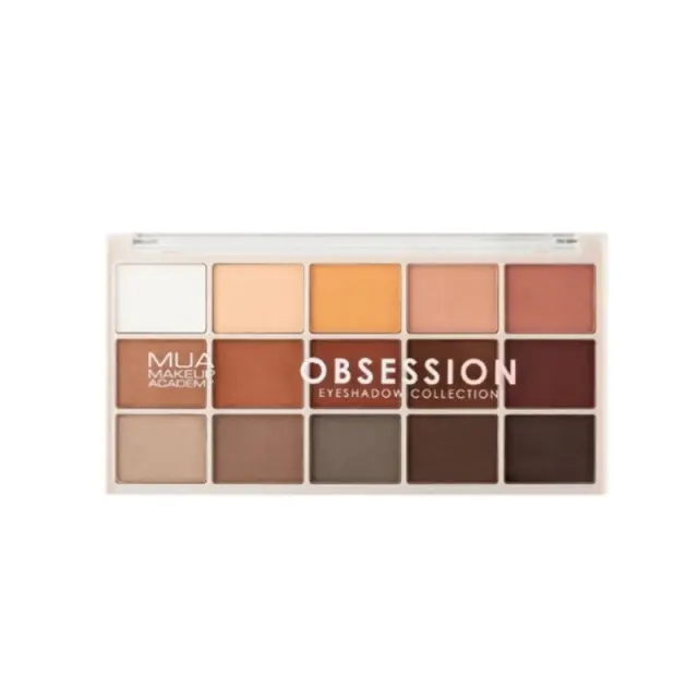 MUA Παλέτα με Σκιές Ματιών Matte σε Στερεή Μορφή Obsession 12gr
