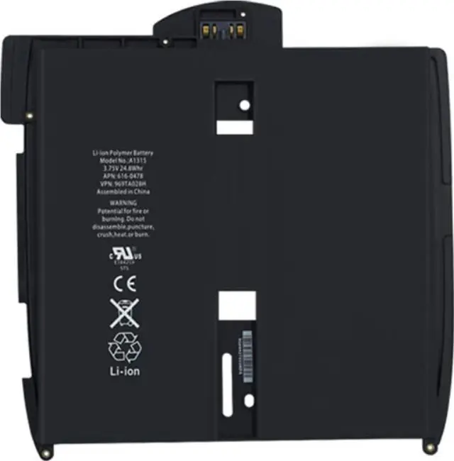 Μπαταρία για Apple iPad A1219 / A1337 A1315 616-0478 Li-Ion 3,75V 5400mAh