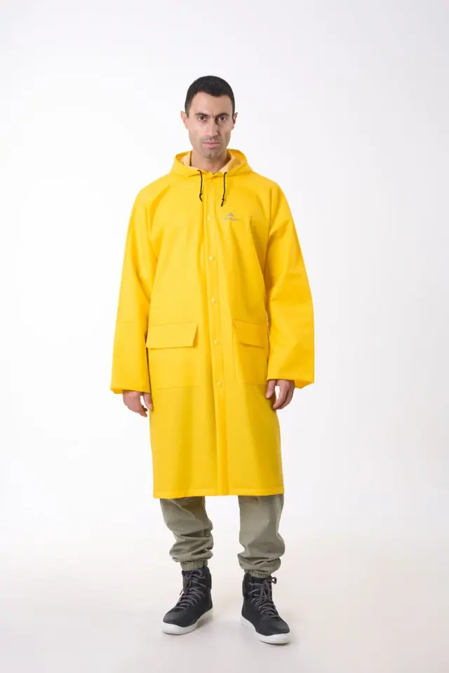 Anorak Αδιάβροχη Καπαρντίνα Walker Flex X-Long Κίτρινο - 2XL