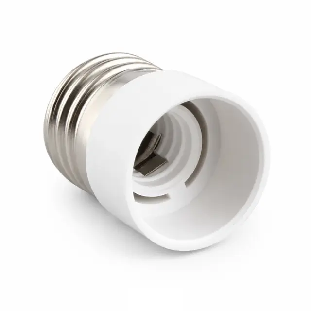 Lamp Holder Adapter E27-E14 White