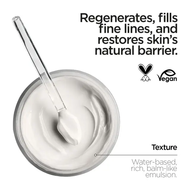 Revox B77 Skintreats Biotic Regenerating Filling Balm προσώπου για Ενυδάτωση & Ανάπλαση με Υαλουρονικό Οξύ & Βιταμίνη C 50ml 2