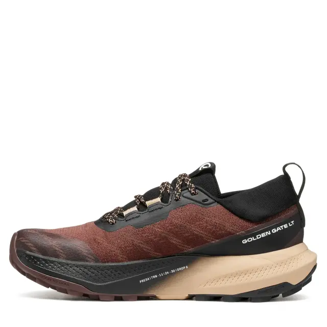 Scarpa Golden Gate LT WP Trail Running Αδιάβροχο Παπούτσι Γυναικείο Black-Chocolate - 42 3