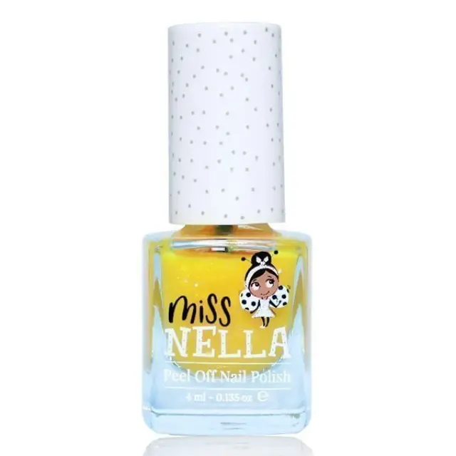 Miss Nella Peel Off Παιδικό Βερνίκι Νυχιών 4ml - Honey Twinkles