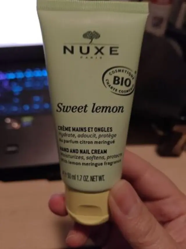 Nuxe Sweet Lemon Ενυδατική Κρέμα Χεριών και Νυχιών 50ml