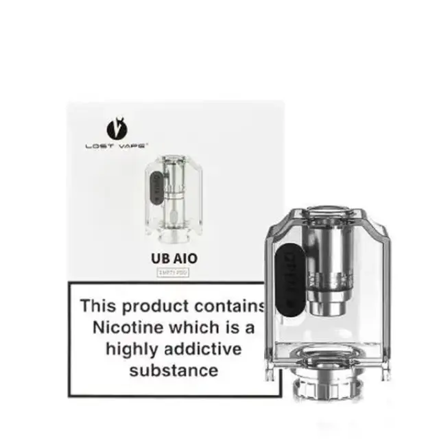 UB AIO Empty Pod Cartridge Ice White - Lost Vape