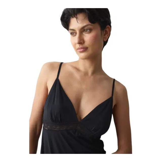 Triumph Γυναικείο Νυχτικό Comfort Allure NDK, Χρώμα Μαύρο 3