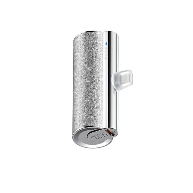 Veger® W0573 - Power Bank 5000mAh 12W Lipstick-Lightning Silver