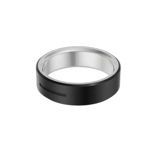 Smart Ring Maxcom mRing MR200 No.13 (Εσωτερική Διάμετρος 22.3mm) IP68 με Μετρητή Παλμών, Ύπνου, Θερμίδες, Βήματα Μαύρο 2