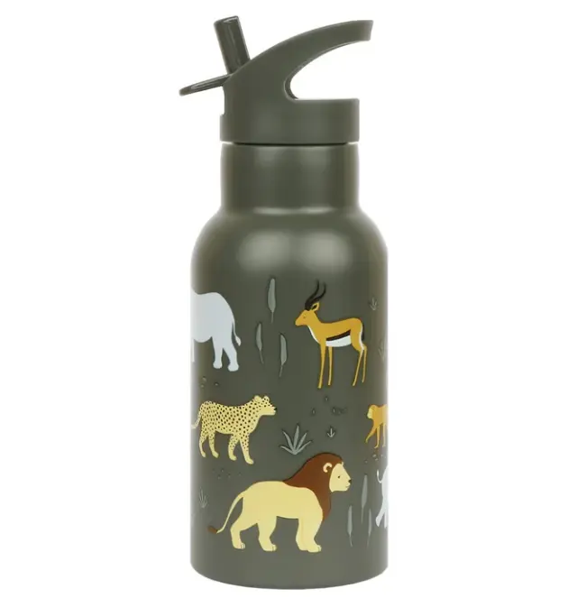 A Little Lovely Company Ανοξείδωτο Παγούρι Θερμός 350ml - Savanna DBSSSA60
