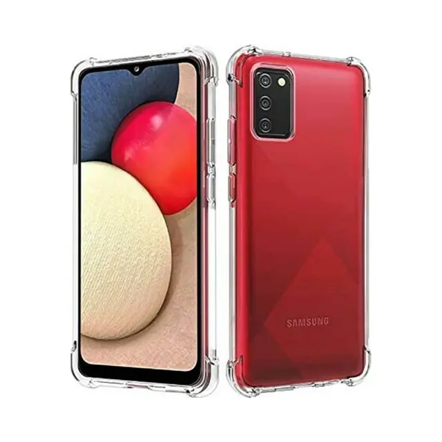 Θήκη Σιλικόνης Anti Shock 1.5mm Για Samsung Galaxy A02s / M02s / F02s Διάφανη 2