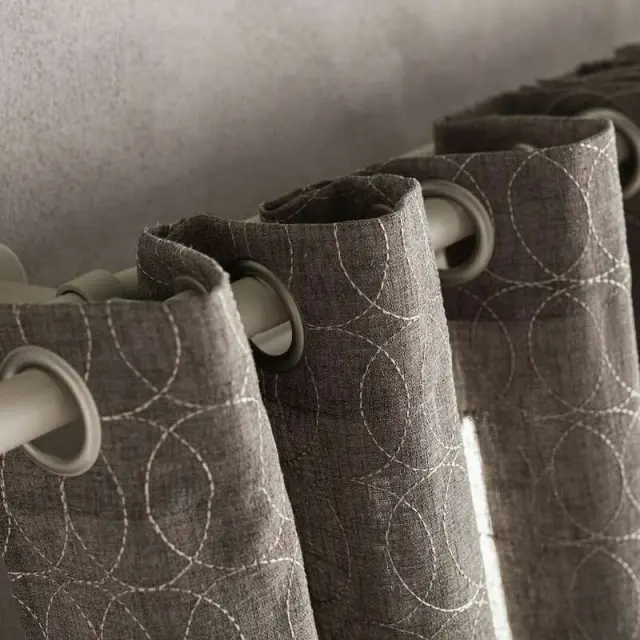 ΚΟΥΡΤΙΝΑ ORBIS 140X280 GREY GOFIS HOME 2