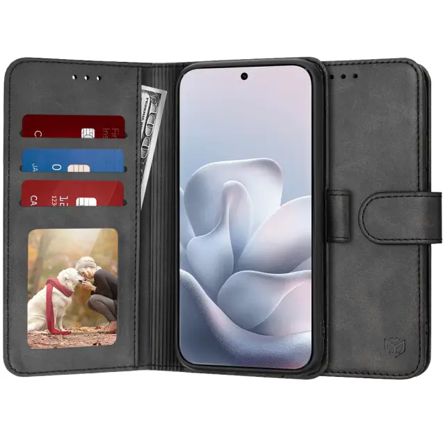 Techsuit - Diary Book - Motorola Edge 70 Fusion / Fusion+ Plus 5g - Black