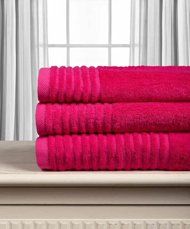 Βαμβακερή πετσέτα ΕΡΑΤΩ 600gsm (40cm x 60cm) fuschia - -
