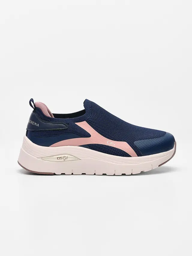 Donna Serena Sneakers Γυναικείο Άλλα Υλικά Μπλέ DSE/145672 NAVY/ROSE 3