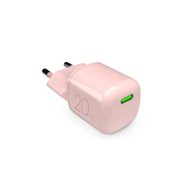 Puro Φορτιστής 20W GaN USB-C Pink