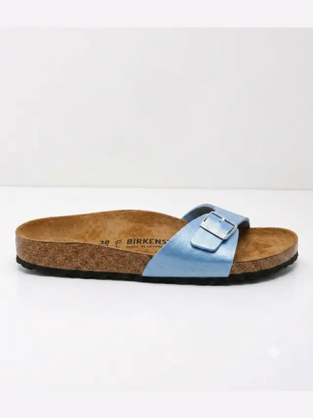 Birkenstock Πέδιλα Γυναικείο Birko-Flor(ανθεκτικό υλικό της Birkenstock-επιτρέπει την επαφή με το νερό) Μπλέ BIR/MADRID GRACEFULL 1022699 RIV BLU 3