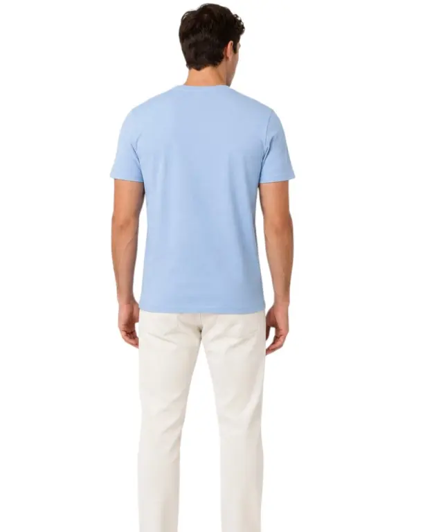 Norway Nautical School - Ανδρικό T-shirt Κοντομάνικο 866031-RIVIER Γαλάζιο 2