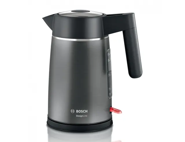 Βραστήρας Bosch DesignLine με χωρητικότητα 1.7L και ισχύ 2400W - Αnthracite/Stainless steel TWK5P475 2