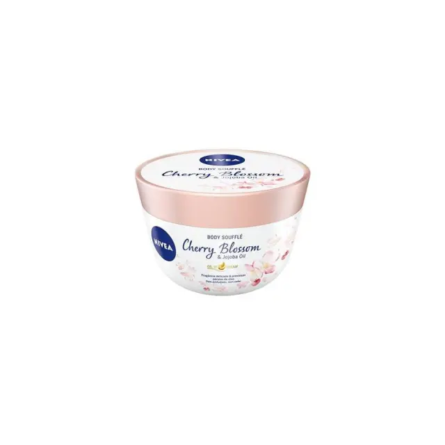 Nivea Body Souffle Cherry Blossom + Jojoba Oil 200ml