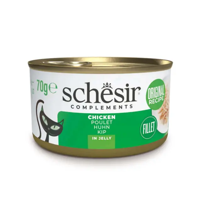 Schesir Cat Jelly με Φιλέτο Κοτόπουλο 70gr