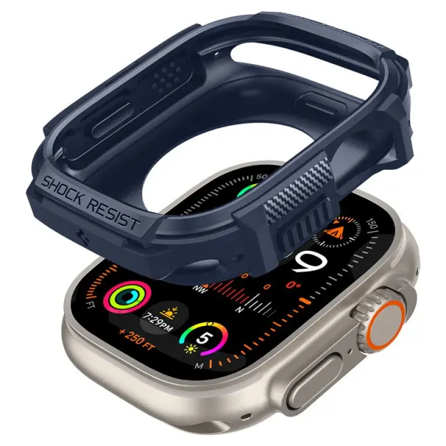 Spigen Rugged Armor, navy blue - Apple Watch Ultra 3/2/1 ACS07382 2