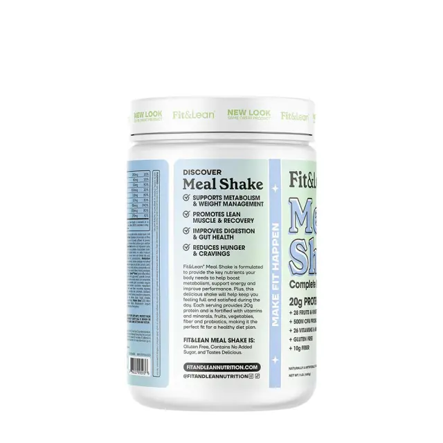 Fit & Lean Meal Shake Cookies & Cream, 10 Servings 3