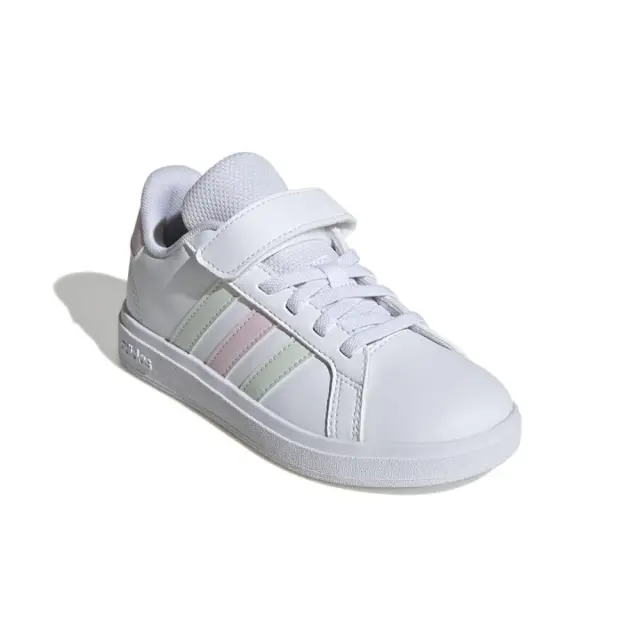 Adidas Grand Court 2.0 Παιδικά Sneakers με Σκρατς Λευκά - 35 2