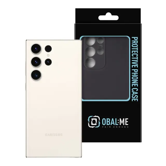OBAL:ME Matte TPU Case for Samsung Galaxy S23 Ultra Black 3