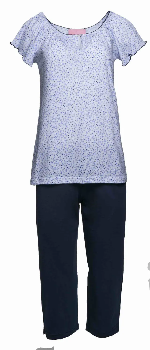 S627 - Type - PIJAMA CAPRI VIOLETA - M 2