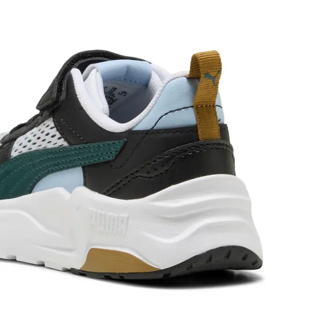 Puma Ac+ Ps Αθλητικά Παιδικά Παπούτσια Running με Σκρατς Λευκά 3