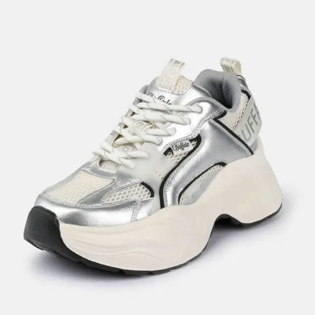 Sneakers Buffalo Yuno One BUF1636643 Ασημί - 37 2