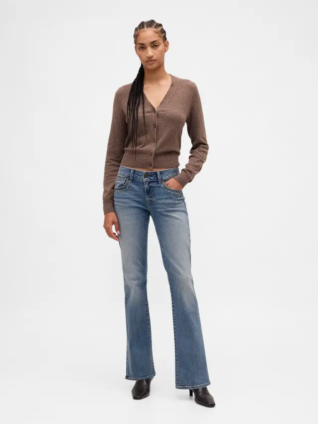 Low Rise Long & Lean Τζιν Medium indigo