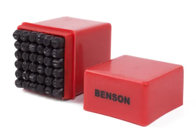 Letter punch set 36 pieces