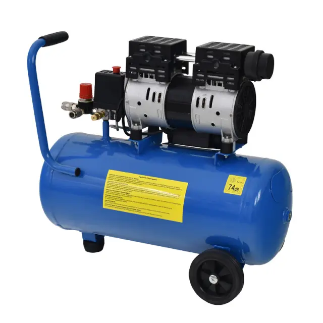 ΑΕΡΟΣΥΜΠΙΕΣΤΗΣ OIL FREE ΧΑΜΗΛΟΥ ΘΟΡΥΒΟΥ (SILENT) 24L/1,0HP 602087 2
