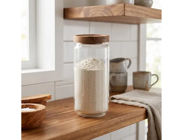 Γυάλινο Δοχείο Τροφίμων EH Kitchen Naturals χωρητικότητας 1000ml CD1002760
